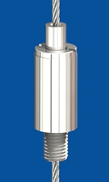 Niro Drahtseilhalter Typ 18 M6x8