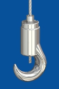 Drahtseilhalter Typ 15 Haken