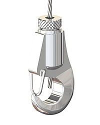 Drahtseilhalter Typ 30 V Haken