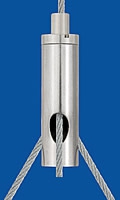 Drahtseilhalter Typ 18 ZW M5i Q 2,5 o.R. mit Gewindestift M5