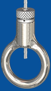 Drahtseilhalter Typ 30V Ring, mit Verriegelungsmutter