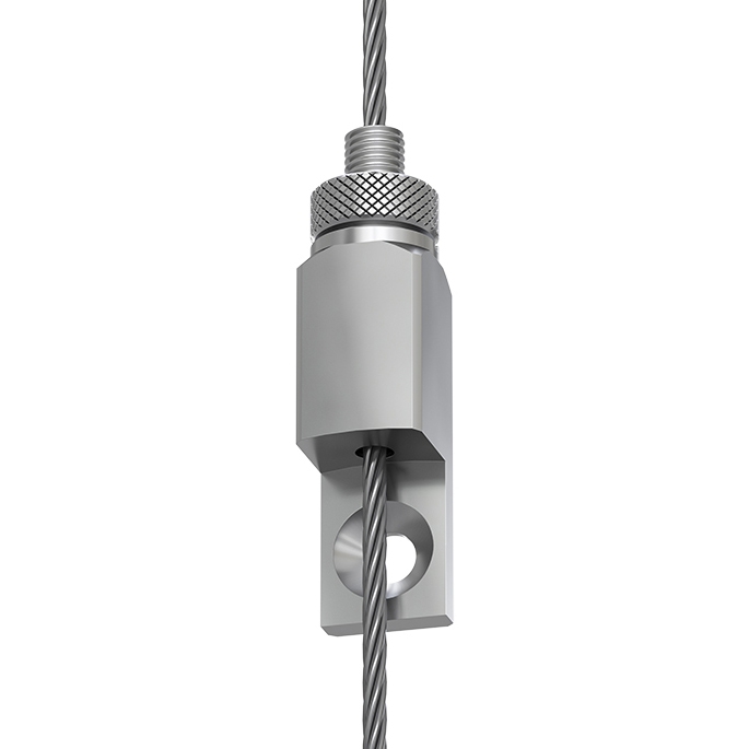 Drahtseilhalter Typ 30 Bo6, mit Verriegelungsmutter