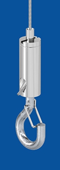 Cable Holder Type 12 ZW glued with wire hook and safety gate