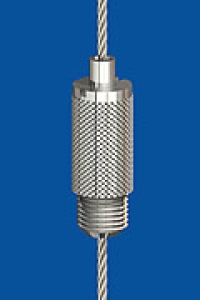 Holder type 15 M8x7, knurled