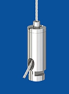 Holder type 12 V M8x1 A9, with coupler ZW NK
