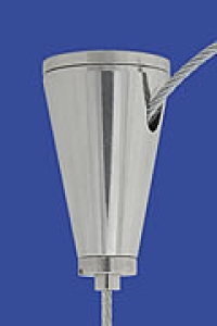 Ceiling attachment type 15 ZW cone, with ceiling plate M6i