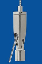 Holder type 12 ZW hinged, M4ix4