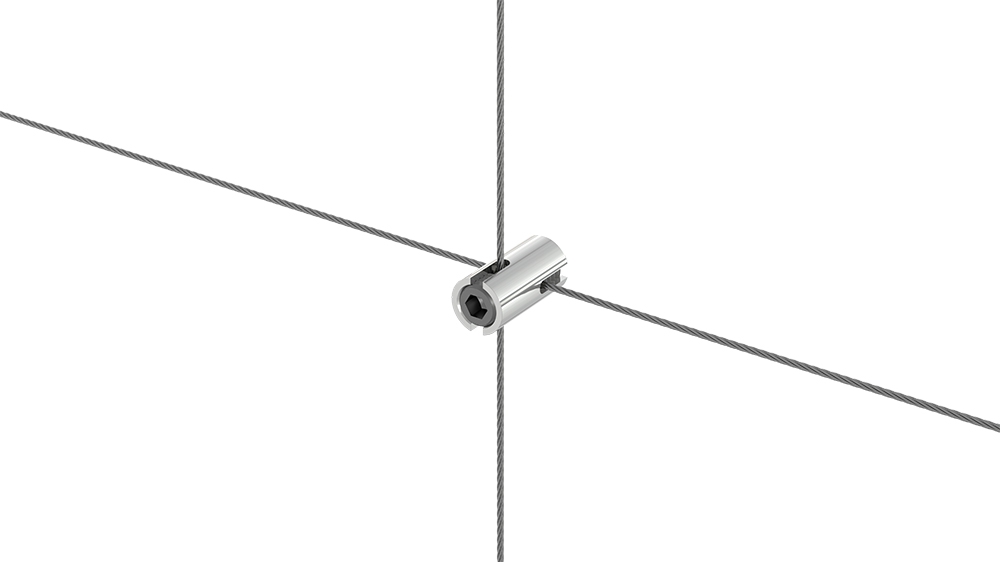 Seismic bracing clamps, for wire rope-ø 1.0-3.0mm, 10 pieces in a bag